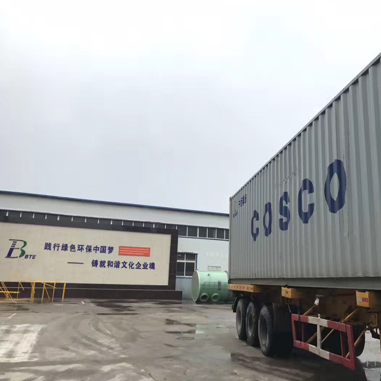 孟加拉某宾馆地埋式一体化污水处理设备发货！